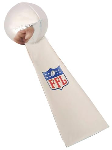 guancrown Fantasy Football Trophäe Realistische Champion League Award Winner's Cup Lombardi Trophäe Elegantes & langlebiges Design