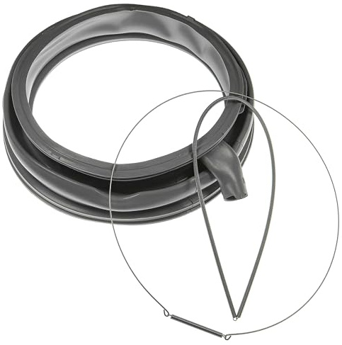 vhbw Türmanschette kompatibel mit Siemens WM12T4# | WM14Q#, WM14P#, WM14T4#, WM14T3#, WU12Q#, VARIOPERFECT, WM12Q#, WM10Q# Waschmaschine