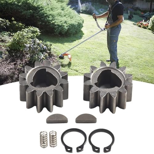 HOgardenME Rasenmäher-Antriebsrad-Set, 8-teiliges Antriebszahnrad-Set für Rasenmäher – inkl. Zahnräder, Clips, Schlüssel und Federn für 42661-VE2-800 Getriebe 42672-VE2-800