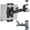TeQable Kitchen Cabinet Tablet Holder, Multi-Angle Adjustable Aluminum Alloy Arm Mount,No Drilling Hole