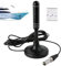 TV Antenna - Indoor TV Aerial for Smart TV with Signal Booster | Digital TV Antenna | HD Portable Indoor/Outdoor Digital HD Antenna for USB