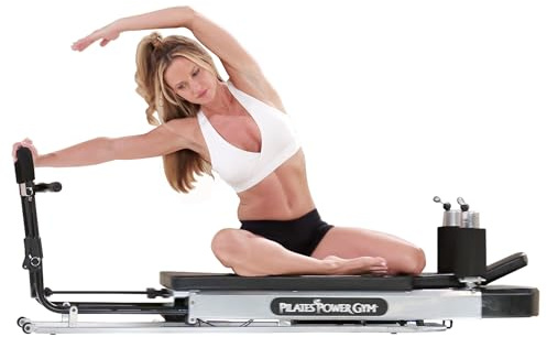 Pilates Power Gym Pilates Reformer - Foldable Home Reformer Machine