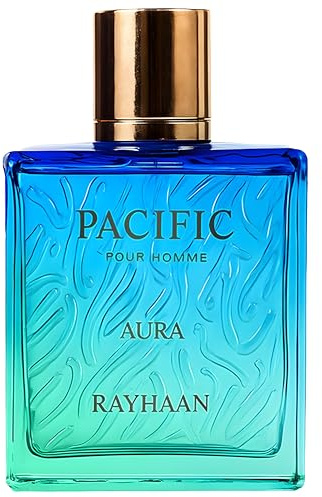 RAYHAAN Pacific Aura Eau de Parfum für Herren, 100 ml