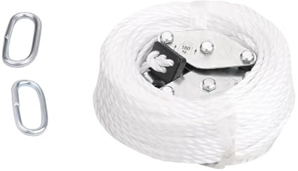 siduytin Durable Steel Winch Pulley Set Reliable Lifting Tool Capable Of Supporting Heavy Loads With Ease Motorcycles 180kg Winch Cargo Lifting Pulley Set Labor Saving
