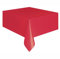 Unique Party Supplies 5094 Kunststoff-Tischdecke - 2,74 m x 1,37 m - Rot