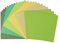 Vaessen Creative Florence Scrapbook-Papier 216 g 6x6-x24 Blatt-Multipack, grün, Paper, multicolor, 15 x 15 x 0.8 cm