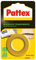 Pattex Biadesivo Trasparente Universale, Basso Spessore, Eccellente Adesione su Carta, Cartone, Legno, Plastica, Materiali Flessibili e su Tutte le Superfici Lisce, Per Foto e Album, 15mmx10m