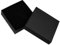 Autiga Geschenkschachtel Schmuckschachtel Geschenkbox Ring Schmucketuis Karton schwarz 86 x 86 x 26 mm 1er Pack