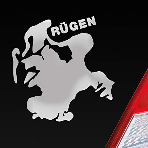 Hellweg Druckerei Rügen Spaß Insel Deutschland Urlaub Auto Aufkleber Sticker Heckscheibenaufkleber