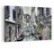 Wandbilder Dekoration Wohnzimmer Venedig Brücke Wasser Bilder auf Leinwand 120x80cm Leinwandbild Schlafzimmer Küche Deko Wand Kunstdruck Art Groß XXL Wanddeko Bild Wall Decor Canvas AA120x80-3522