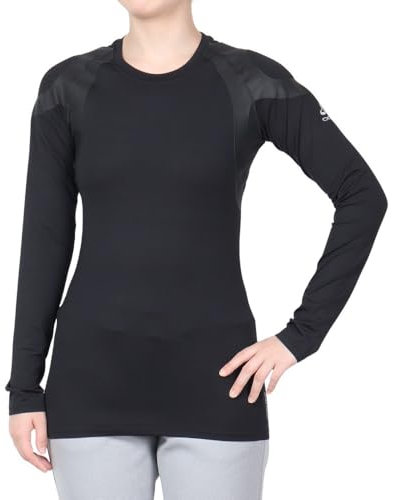 Odlo Damen Damen Longsleeve Bl Active Spine Light Longsleeve, Black, XS, 195971