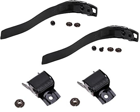 2 Satz Inline Rollschuhgurte Und Schnalle, Mit Muttern, Ersatzteilen Für Skateschuhe, Metallgürtelclip, Gurtsatz