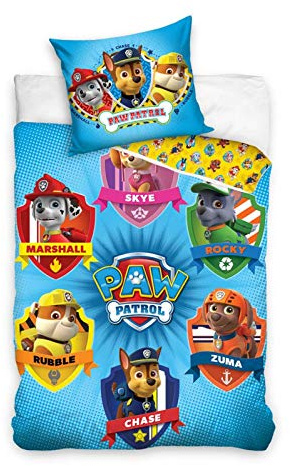 Paw Patrol Bettwäsche 100x135 cm PAW173011