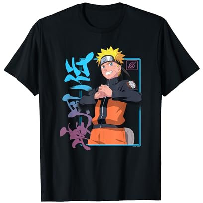 Naruto Shippuden Naruto Kanji Cadre T-Shirt