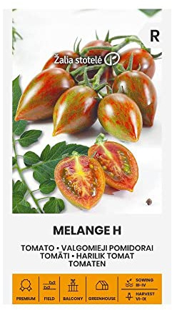 Zalia stotele | TOMATEN MELANGE H samen| Gemüsesamen | Pflanze samen | Tomatensamen | Gardensamen | 1 Pack