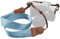 Padwa Lifestyle Light Blue Camera Strap - Double Layer top-grain Cowhide Ends,1.5Wide Pure Cotton Woven Camera Straps,Adjustable Neck Shoulder Strap for All DSLR Cameras,Great Gift for Photographers