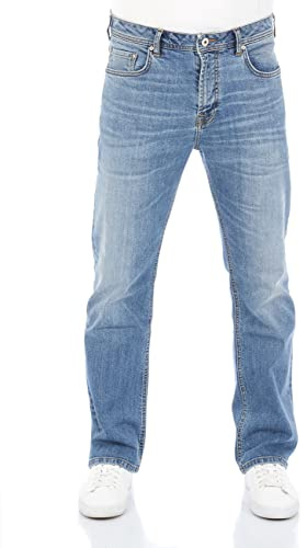 LTB Jeans Herren Stretch PaulX Straight Fit Jeanshose Hose Denim, Farbvariante:Aiden Wash (53632), Größe:38W / 32L