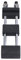 Natudeco Sharpening Stone Holder Professional Non Slip Whetstone Holder Adjustable Whetstone Base Bracket Rubber Fixing Bracket Kitchen Accessories