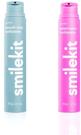 Zahnpasta Weisse Zähne, 2 Stück Toothpaste Zähne Aufhellung, Zur Farbkorrektur, Zahnaufhellung und Entfernung von Flecken (Minzgeschmack + Wassermelonengeschmack)