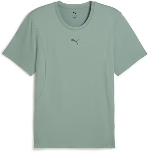 PUMA Unisex M CLOUDSPUN Soft Tee T-Shirts, Green Moon,
