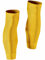 Tekkerz leg sleeve over 20 color variations compatible with grip socks for soccer, football, hockey, rugby athletic socks, Yellow, Extra Long