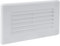 Vent Systems Griglia rettangolare da 120 x 60 mm – ingresso per tubi dritti o flessibili e sfiato di scarico – Sistema di riscaldamento HVAC, sfiato del canale di raffreddamento con griglia di