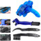 4 Pcs Fahrrad Kettenreinigungsgerät,Fahrrad Kette Reinigung Kit,Fahrrad kettenreiniger bürste,Fahrrad Kette Reiniger Werkzeug,Fahrrad Kettenreiniger,für alle Arten von Fahrrädern