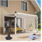 PE-Wasserdichter transparenter Außenplanen-Vorhang mit Ösen, transparente Seitenteile für Pergola, Veranda, Pavillon, Cabana, wetterfest und langlebig