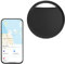Schlüsselfinder KeyFinder 1 Pack, Smart Tracker Tag Kompatibel mit Apple Find My (iOS NUR), Bluetooth Key Finder für Gepäck/Koffer/Geldbörsen/Taschen, Wasserdicht, Austauschbarer Akku (Schwarz)