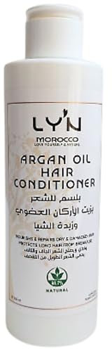 2EN1 Masque+Après Shampoing Naturel à l’huile d’Argan et au Beurre de Karité, Démelant & Nourrissant pour Cheveux Secs et Cassants - Sans Paraben, Sans Silicone- 200 ml