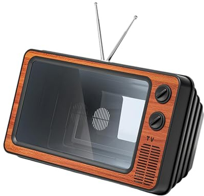 MHADBKH Amplificateur d'écran pour téléphone portable, support de téléphone, vidéoprojecteur pour smartphone