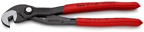 KNIPEX 87 41 250 PLIER, Adjustable Grip