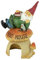 Design Toscano Gartenzwerg-Froschhaus, Gartenfigur