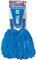Cheerleader Pom Poms & Megaphone BLUE Fancy Dress