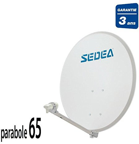 SEDEA PARABOLE SATELLITE 65 + LNB 1 TV