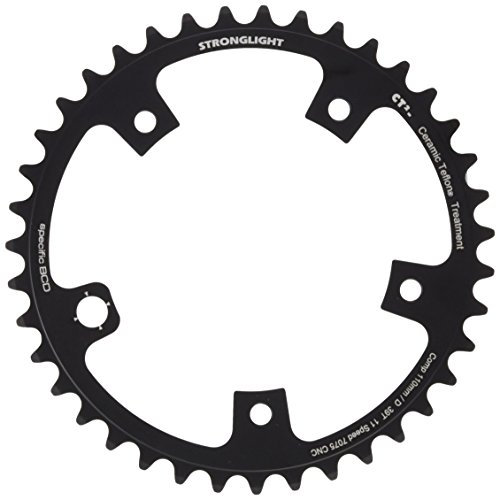 Stronglight Kettenblatt Tipo 110 D Plato, Unisex Adulto, Negro, 36 (EU)