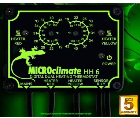 Microclimate HH6 Dual Channel Thermostat