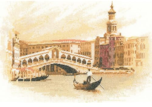 Heritage Kreuzstich Set Aida Rialto (A), Zählmuster, JWRI1070-A, 29x20cm