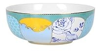 Pip Studio Schüssel Royal Multi - 15 cm, Porzellan, Klassisch, Gestreift, Handgeformt, Porzellan-Schüssel