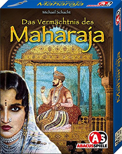ABACUSSPIELE 08164 - Das Vermächtnis des Maharaja, Kartenspiel, Silver