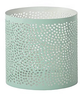 Yankee Candle Relaxation Kerzenhalter, Glas, Mint, 10.3