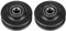 2Pcs Roulettes Coulissantes Roues de porte Grange Placard Armoire Quincaillerie Cabinet Fenêtre Poulie Coulissante