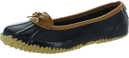 London Fog Womens Webster Duck Style Rain Shoe