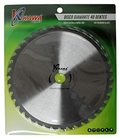Kawapower Disco lama Widia con 40 Punte per Decespugliatore, String Trimmer, Funzionale