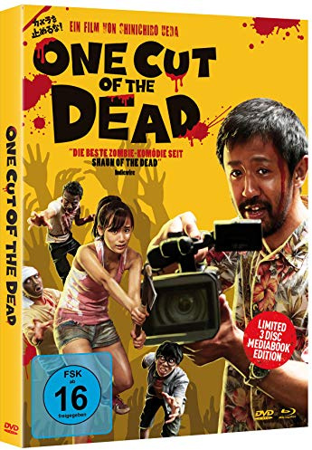 One Cut of the Dead - 3 Disc Limited Mediabook Edition (+ DVD) (+ Bonus-DVD) [Blu-ray]