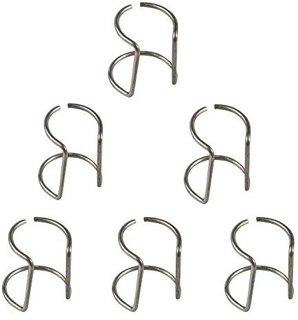 JJDD Feder-Abstandhalter, 5 Stück, Edelstahl, Plasma-Schneider, Drahtschutz, Isolationsring-Halterung, Plasma-Schneidewerkzeug für Luft-Plasma-Schneider SG-55/AG-60/WSD-60P