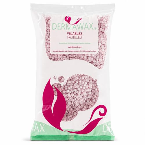 Dermawax 800g Perle di Cera Crystal Mauve Jasmine Ipoallergenica Senza Colofonia