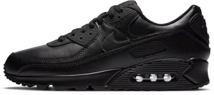 Nike AIR MAX 90 LTR, Men's Running Shoe Running Shoe, Black Black Black, 7.5 UK (42 EU)