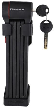 Trelock Faltschloss Cops FS 480/100, mit Halter ZF480 X-Press, schwarz