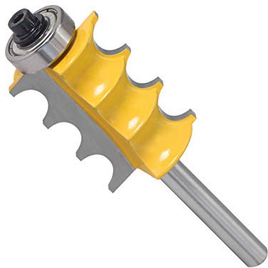 Tooloflife 1/4 Shank Triple Bead DIY fresadoras grandes molduras router bits carpintería herramientas